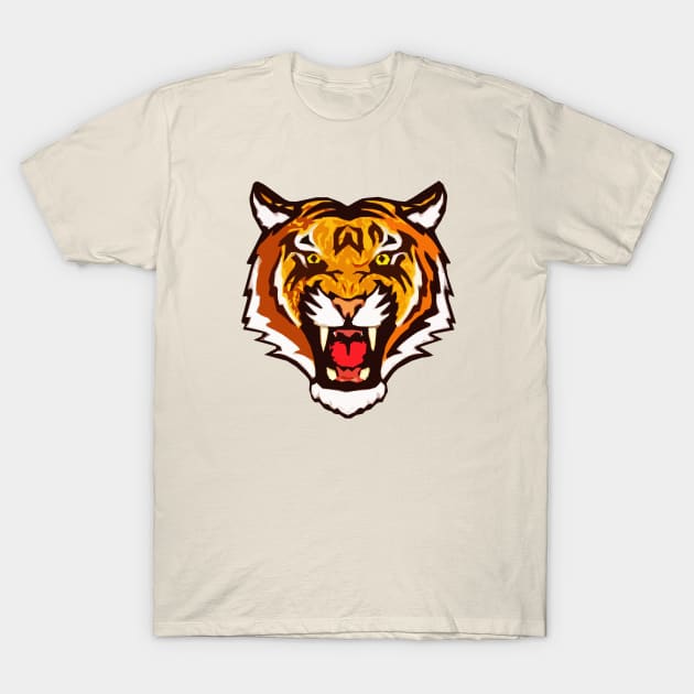 Funny Tigercat Eye of the Tiger for Women Men Kids Gift T